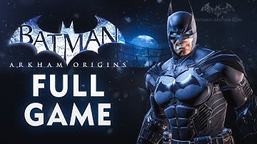 Batman: Arkham Origins – Full Game Walkthrough [I Am the Night] (4K 60fps)