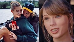 Hailey Bieber SUPPORTS Taylor Swift In AWKWARD IG Post! Is Hailey Going AGAINST Justin Bieber?!