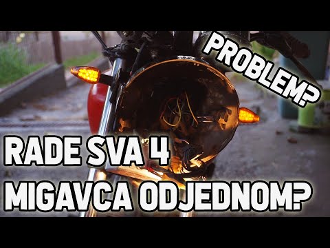 Video: Koje boje moraju biti pokazivači smjera na motociklu?