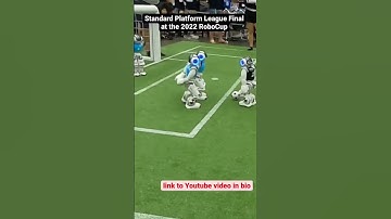 Teaser RoboCup 2022 Final - HTWK Robots vs. B-Human