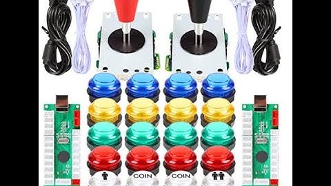 Sanwa joystick 🕹 and none sanwa’s buttons. What it  look like.