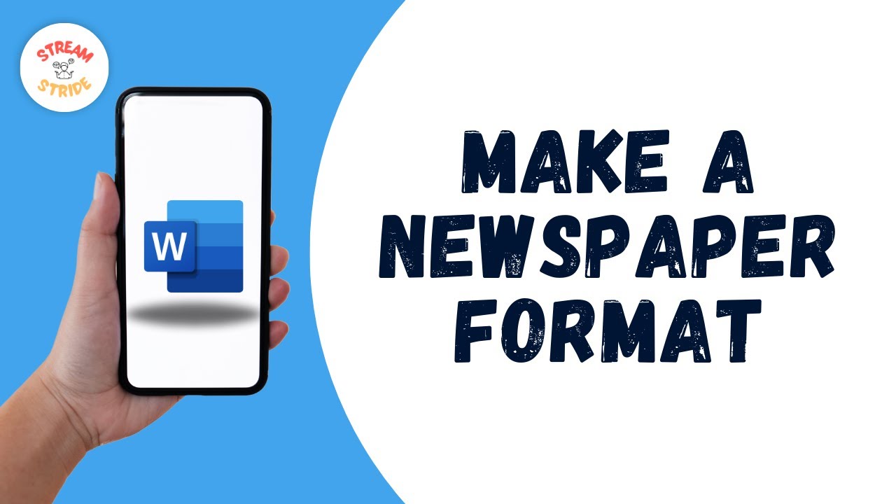 How to Make a Newspaper Format on Word Using a Template