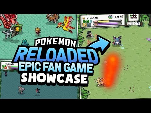 Pokémon Reloaded - Fan Game Showcase/Review (REAL TIME BATTLE AWESOME FAN GAME!?)