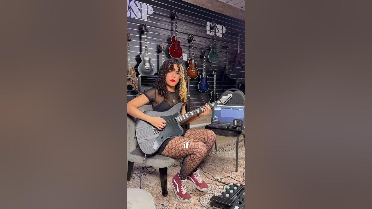 Playing with Joe Duplantier ESP Guitar 🎸 #gojira #espguitars Playing with Joe Duplantier ESP Guitar 🎸 #gojira #espguitars