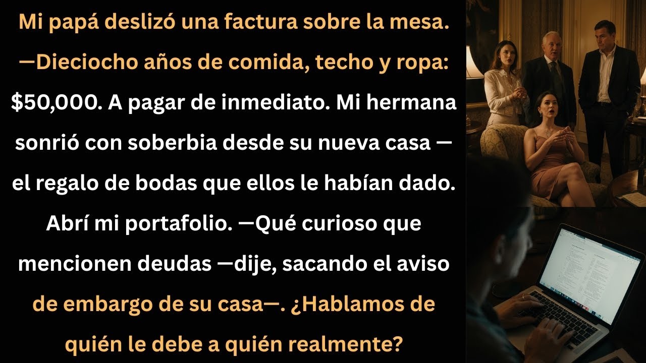 Mis papás me cobraron $50,000 por criarme… hasta que les mostré el embargo de su casa