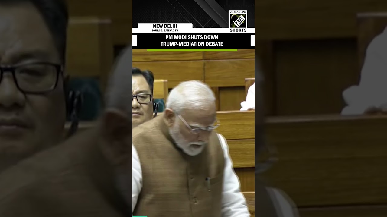 HUGE: "No World Leader asked India to stop Ops Sindoor" PM Modi shuts down Trump-mediation debate