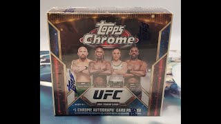 2024 Topps Chrome UFC Mega Box Opening #cardopening #sportscards #ufc #mma