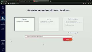 Extract Website Data using Octoparse