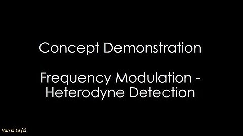 Lab Assignment 6: Part 1 - Additional: FM and heterodyne concept