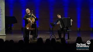 Fauré: Elegie (cello & accordion) Daniel Hamin Go & Michael Bridge