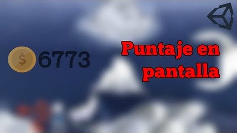 COMO CREAR PUNTAJE EN PANTALLA (CÓDIGO FÁCIL ) parte 1 / 2 | Tutorial Unity 2D | Marcador de puntos