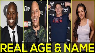 Fast & Furious 9 || Cast Real Age & Name || Vin Diesel, John Cena || Hollywood Movies 2020