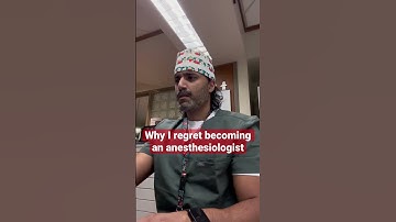 Why I regret going into anesthesia #anesthesia #anesthesiologist #surgeon #residency #medstudent