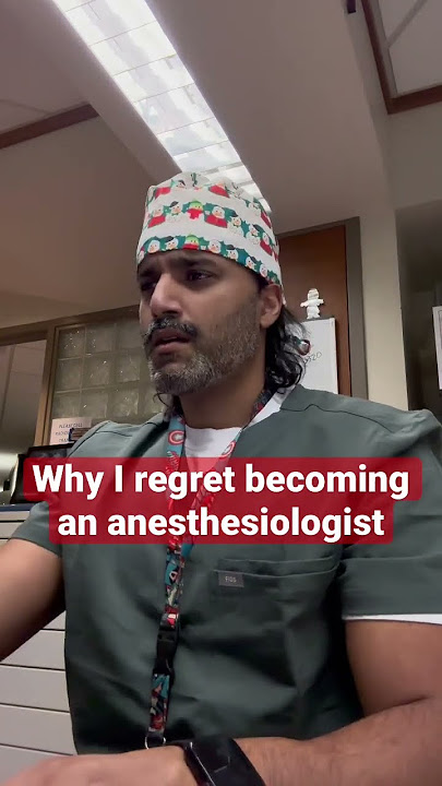 Why I regret going into anesthesia #anesthesia #anesthesiologist #surgeon #residency #medstudent