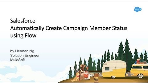 Salesforce Automatically Create Campaign Member Status