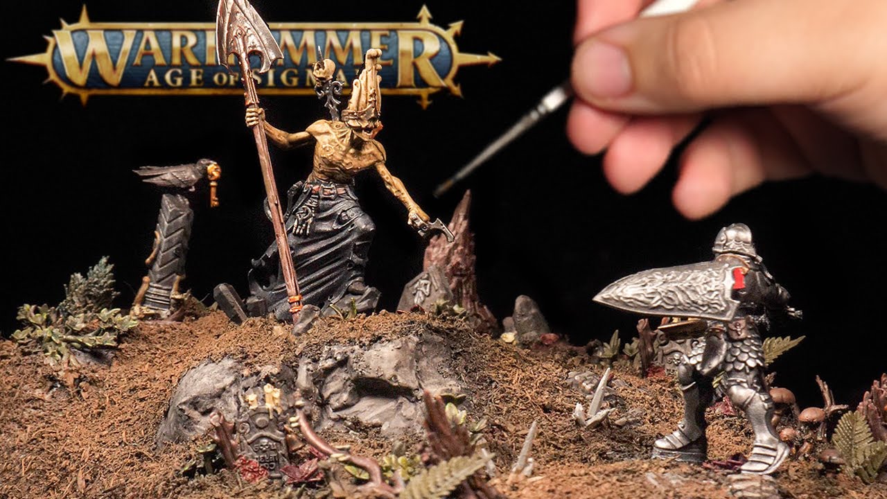 A Small Warhammer Diorama I made : r/dioramas