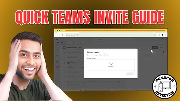 How to Send a Microsoft Teams Meeting Invite - Simple Steps