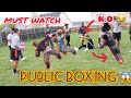 PUT ON THE GLOVES “PUBLIC BOXING” K.O.’S EVERYWHERE!! LITTLE KIDS EVEN SCRAP!!