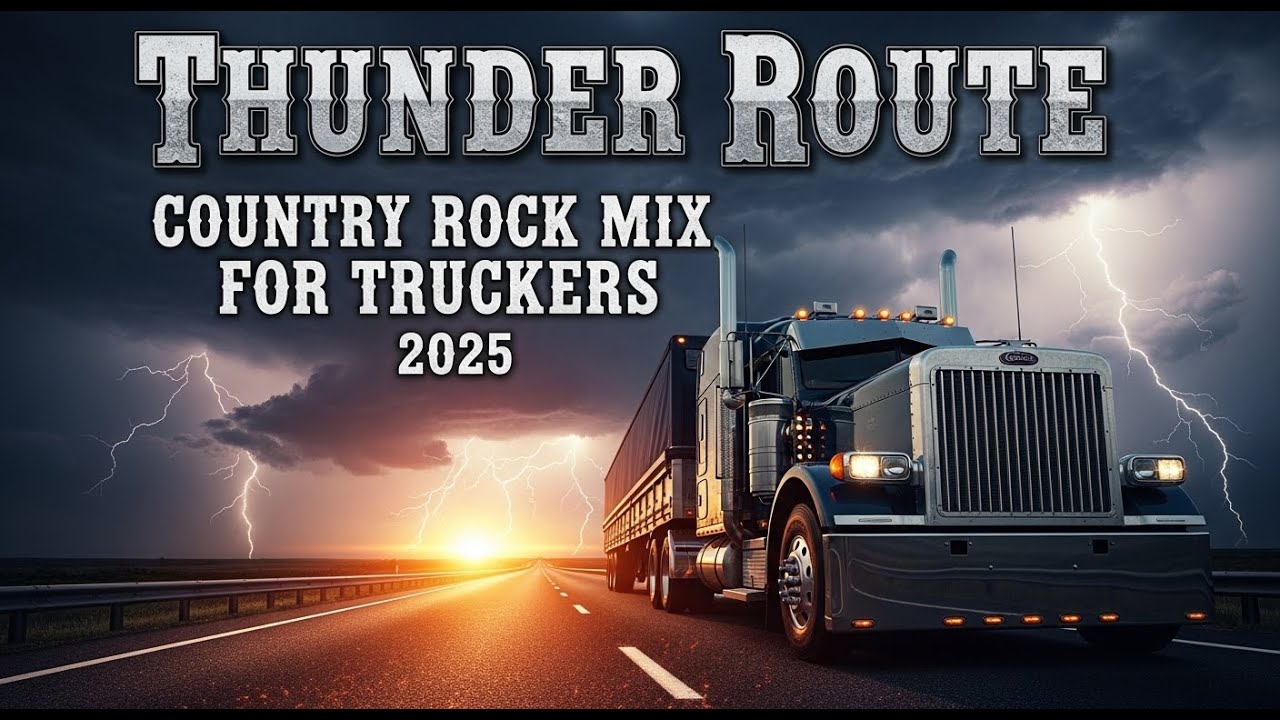 Watch ⚡ Thunder Route – Country Rock Mix for Truckers 2025 🚛🔥 #CountryRock #HighwayLegends on YouTube Watch ⚡ Thunder Route – Country Rock Mix for Truckers 2025 🚛🔥 #CountryRock #HighwayLegends on YouTube