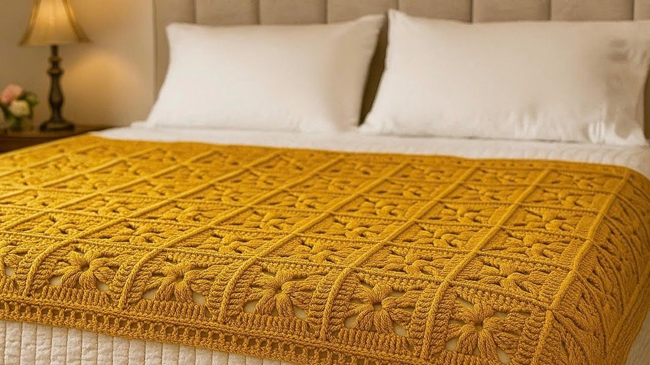 START THIS STUNNING SQUARE – YOU’LL BE HOOKED FOREVER! GRANNY SQUARE