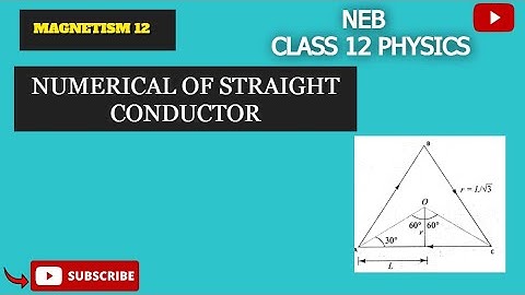magnetic field at the centroid of equilateral triangle (neb)