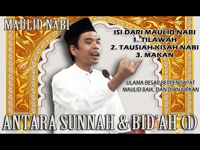 Tanya Jawab Antara Sunah & Bid'ah  - Ustadz Abdul Somad Lc.MA class=