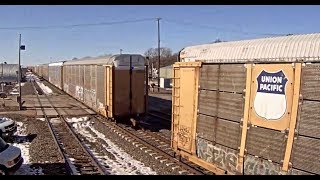 TRAIN CAR SEPARATION  'DRAFT GEAR FAILURE'  KEARNEY, NE