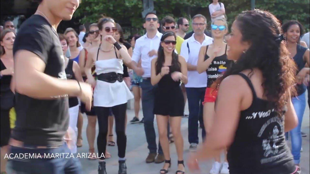 Cours de Salsa Colombienne à Paris au Quai de la Seine. Academia Maritza Arizala YouTube