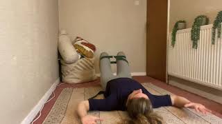 Hooklying Arm Glides | Posture Ellie