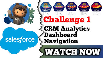 CRM Analytics Dashboard Navigation | Salesforce Trailhead | Get Started with CRM Analytics Dashboard