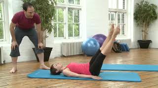 Advanced Corkscrew Pilates Exercise