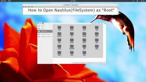 How to open Nautilus/FIlesystem as "Root/Admin"