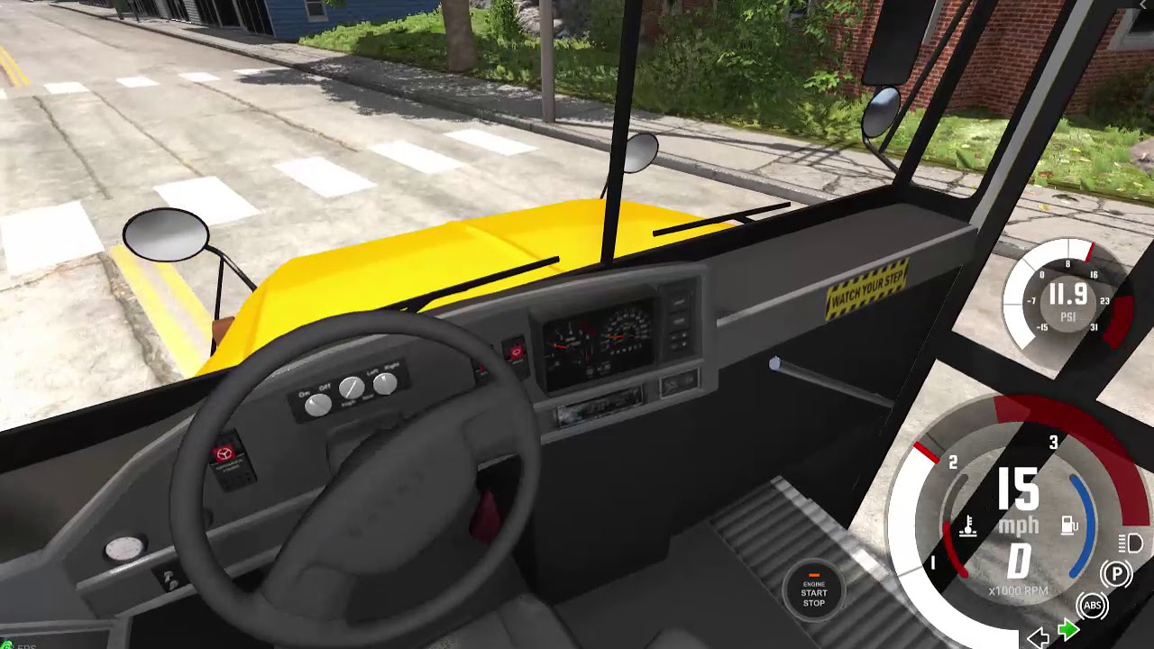 beamng drive school bus download