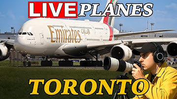 🔴 LIVE Toronto (YYZ) Airport! November 30TH, 2025 at YYZ!