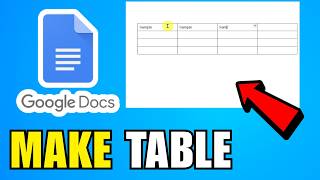 How To Make Table In Google Docs (2026) (Beginners Guide)