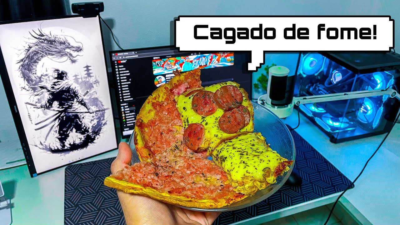 Uma Noite na Vida de um Gamer com Fome!