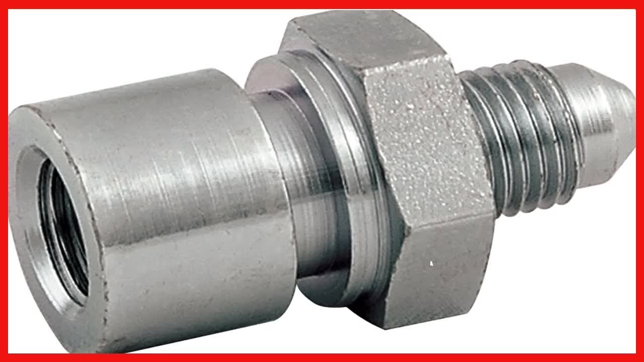 Professional 3AN To 38 24 Inverted Flare Adapter For Precision Brake Line Conversions