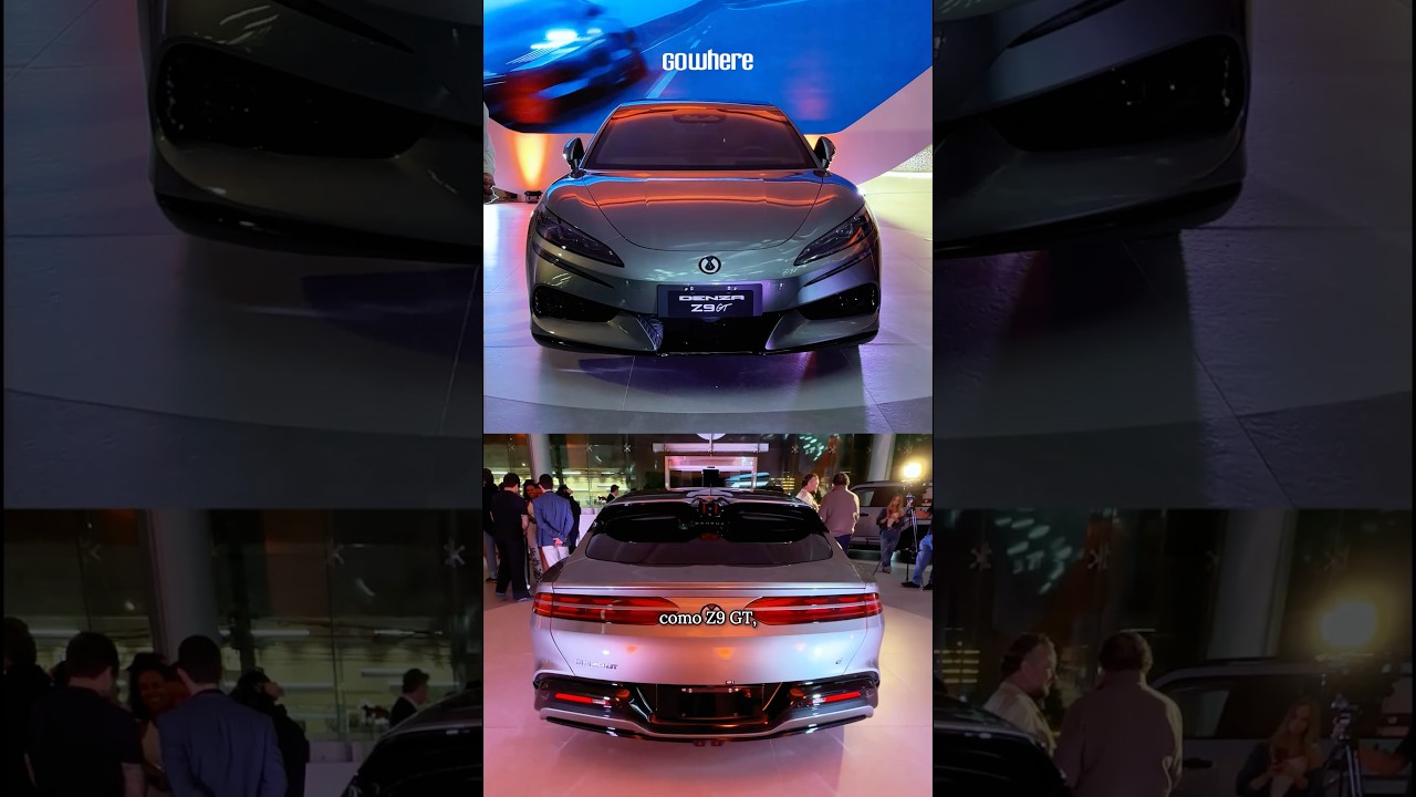 DENZA ENTREGA PRIMEIRO Z9 GT NO BRASIL A FELIPE MASSA #byd #denza #gowhere