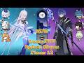 [Luna IV/V] Skirk Freeze &amp; Flins Lunar Charge Abyss floor 12 | Genshin Impact