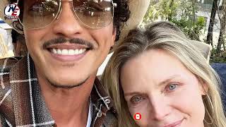 Michelle Pfeiffer Takes Selfie with Bruno Mars After 'Uptown Funk' Lyrics Namecheck Her