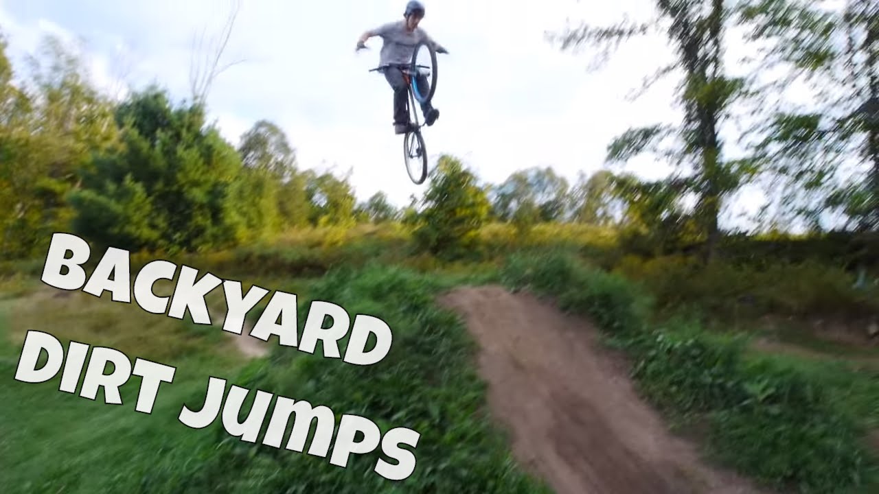 2 Minutes In The Backyard Dirt Jumping Youtube