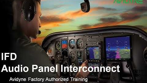 IFD Interfaced With Audio Panels