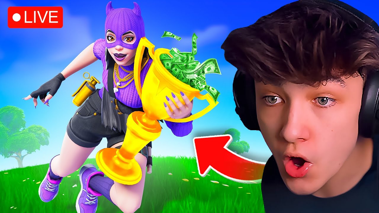 🔴LIVE! - SOLO SERIES *FINALS* DAY 1! (Fortnite Tournament)