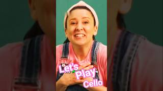 Play Cello With Ms Rachel                                  #msrachel #shorts #toddlerlearning #cello