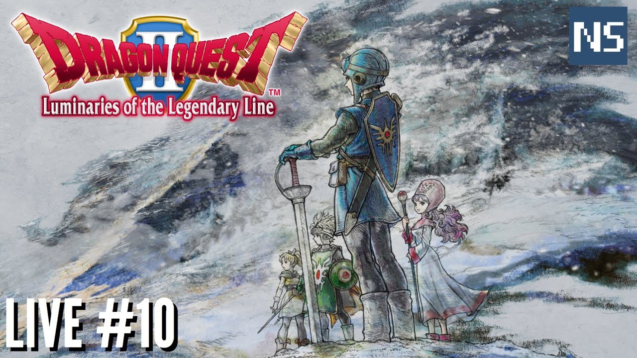 Dragon Quest II HD-2D Remake - A Dungeon Mais Difícil do Jogo - Live #10