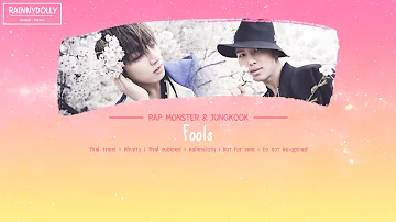 [THAISUB] Fools - Rap Monster & Jungkook (Cover)