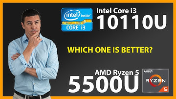 INTEL Core i3 10110U vs AMD Ryzen 5 5500U Technical Comparison