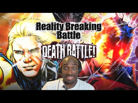 Flamefall reacts to Sentry vs Superboy Prime Death Battle