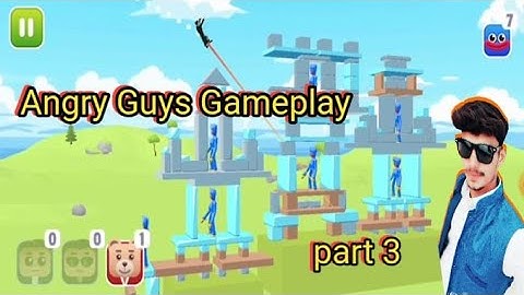 Angry guys Gameplay Walkthrough Part 3 New Levels #SmartGamerVlogs Android iOS 2023