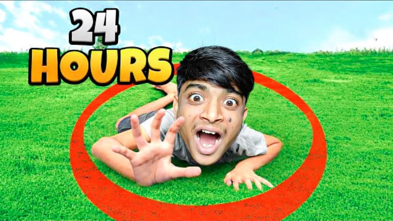 12 hours challenge in circle ⭕